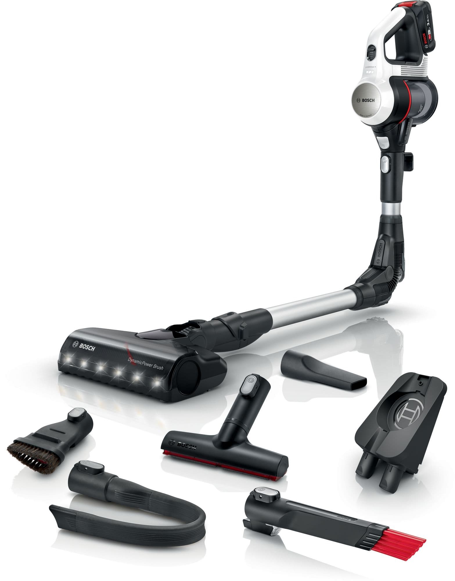 Bosch Oppladbar støvsuger Unlimited 7 Hvit BCS711XXL