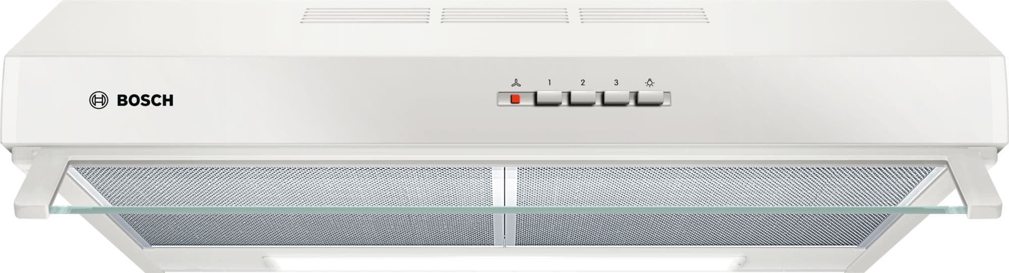 Bosch Serie 4 Ventilator til underbygging 60 cm Hvit DUL63CC20