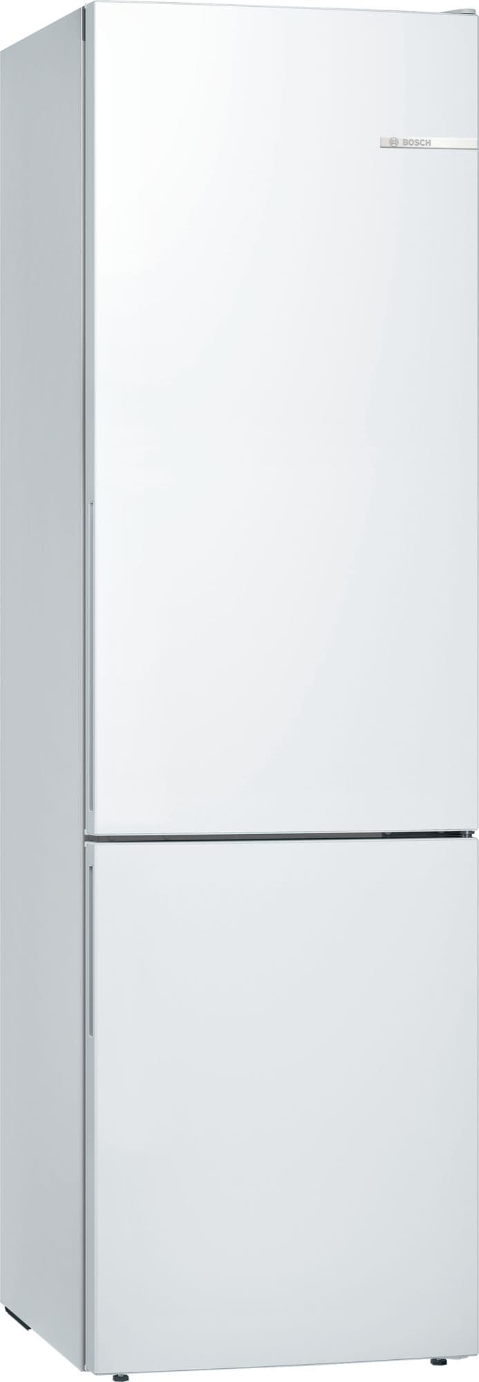 Bosch Serie 6 Frittstående kombiskap 201 x 60 cm Hvit KGE39AWCA