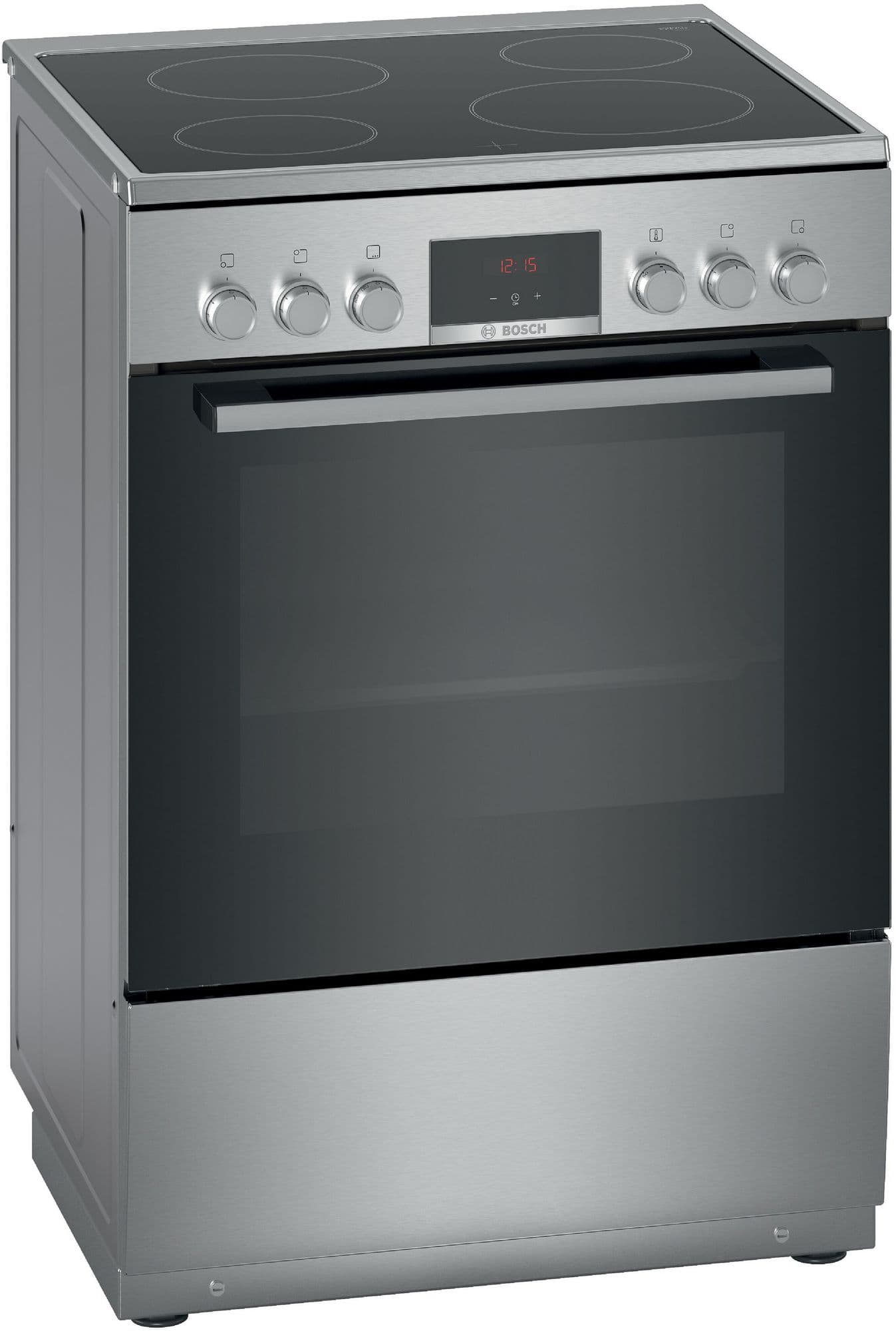 Bosch Serie 4 Komfyr Rustfritt stål HKN31A050U
