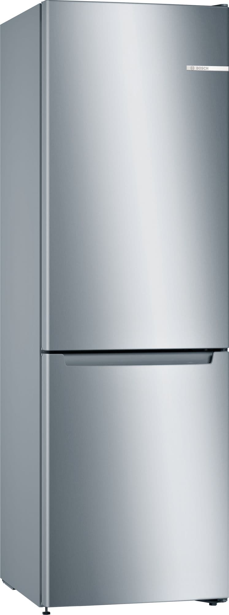 Bosch Serie 2 Frittstående kombiskap 176 x 60 cm Inox KGN33NLEB
