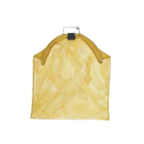 Trident fangstnett mesh m/ D-ring 18" X 30" gul