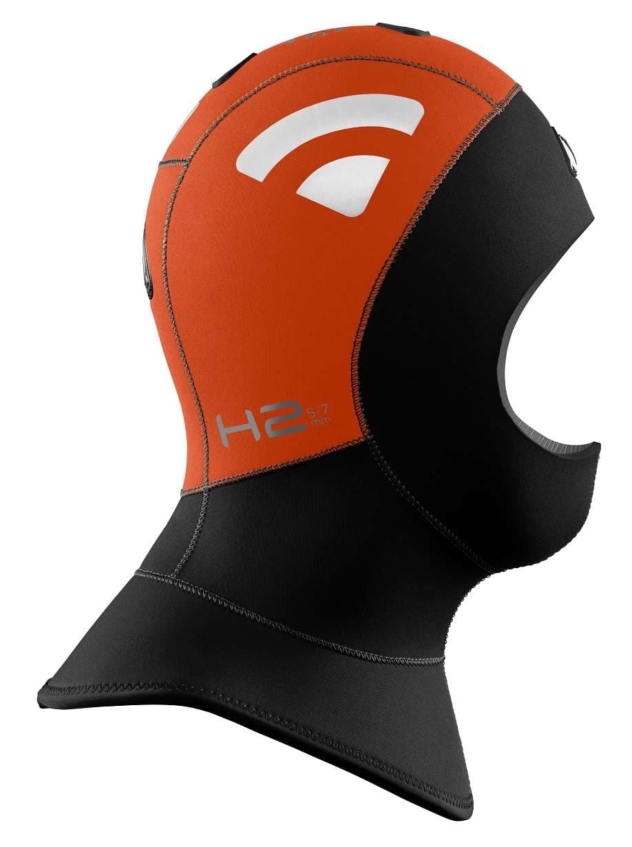 Waterproof H2 5/10 mm high viz hette XXL