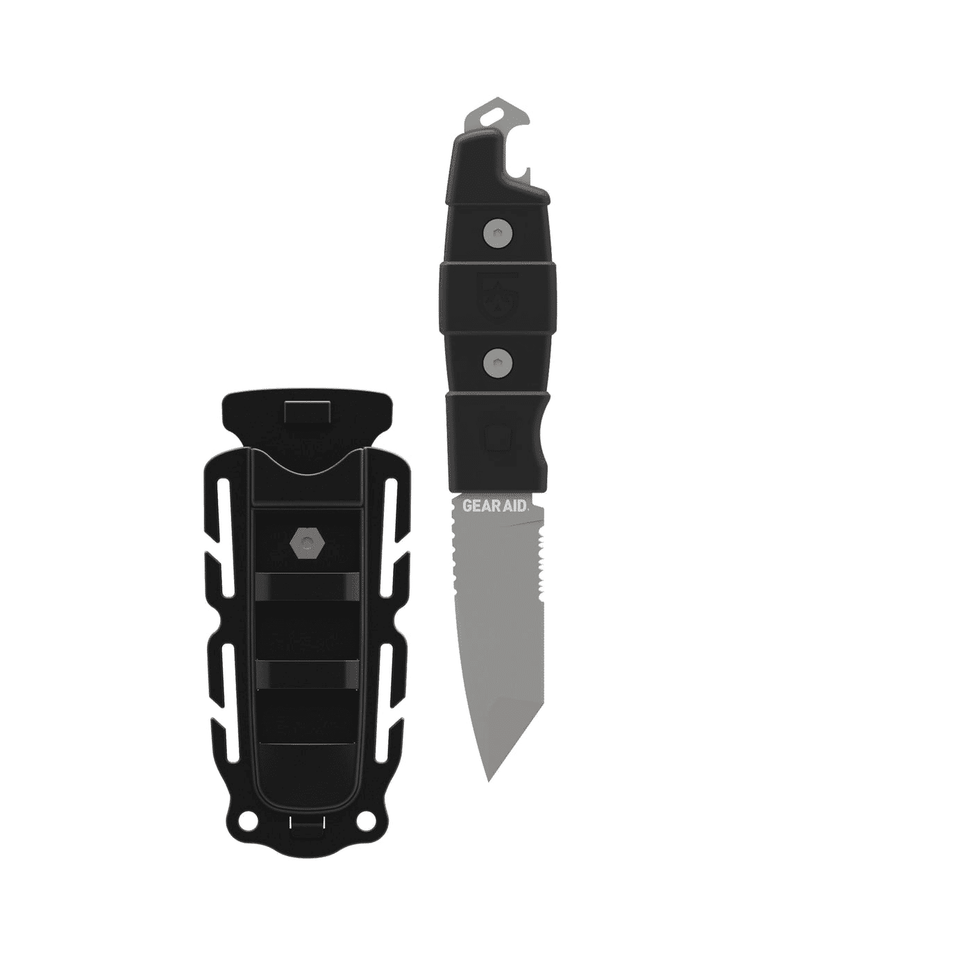 Gear Aid KOTU™ Tanto Survival Knife Svart
