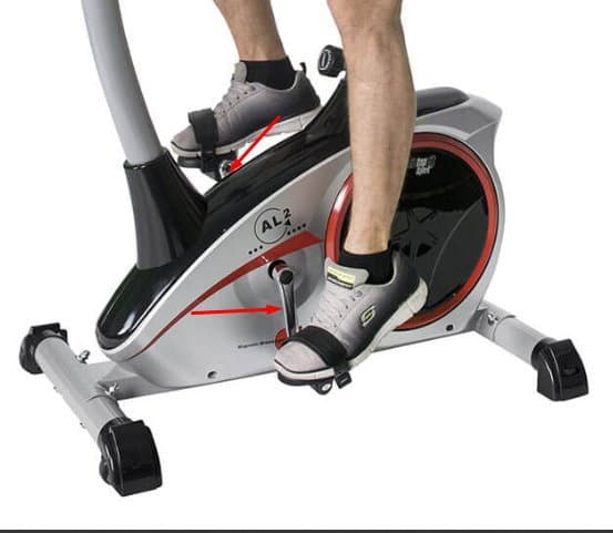 Pedalarm AL2/AL1 9/16 tommer venstre