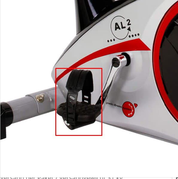Pedal AL2 Venstre 9/16 "