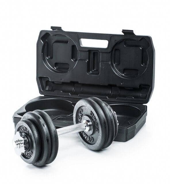 Manualsett 15 kg justerbar