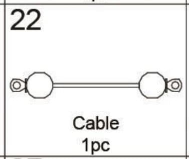 Cable for Flextower 1.0 (300305)