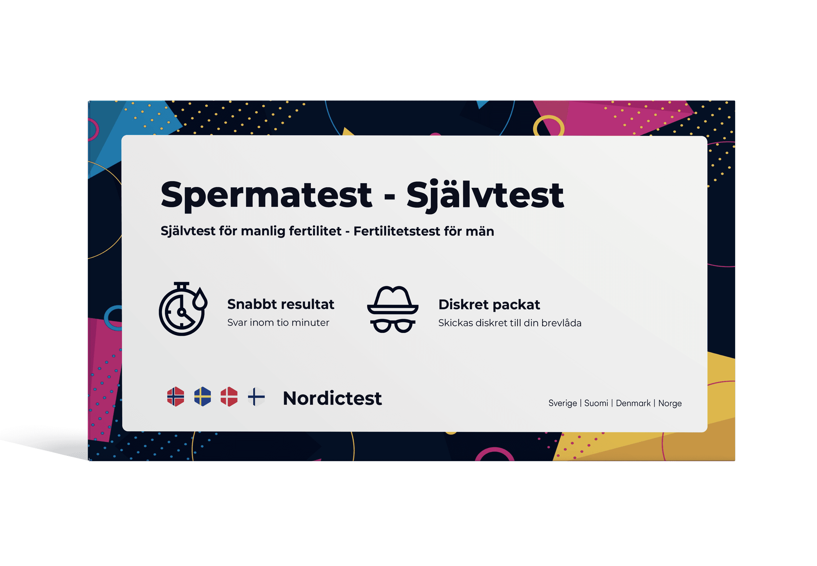 Test dello Sperma - Autotest per la Fertilità Maschile