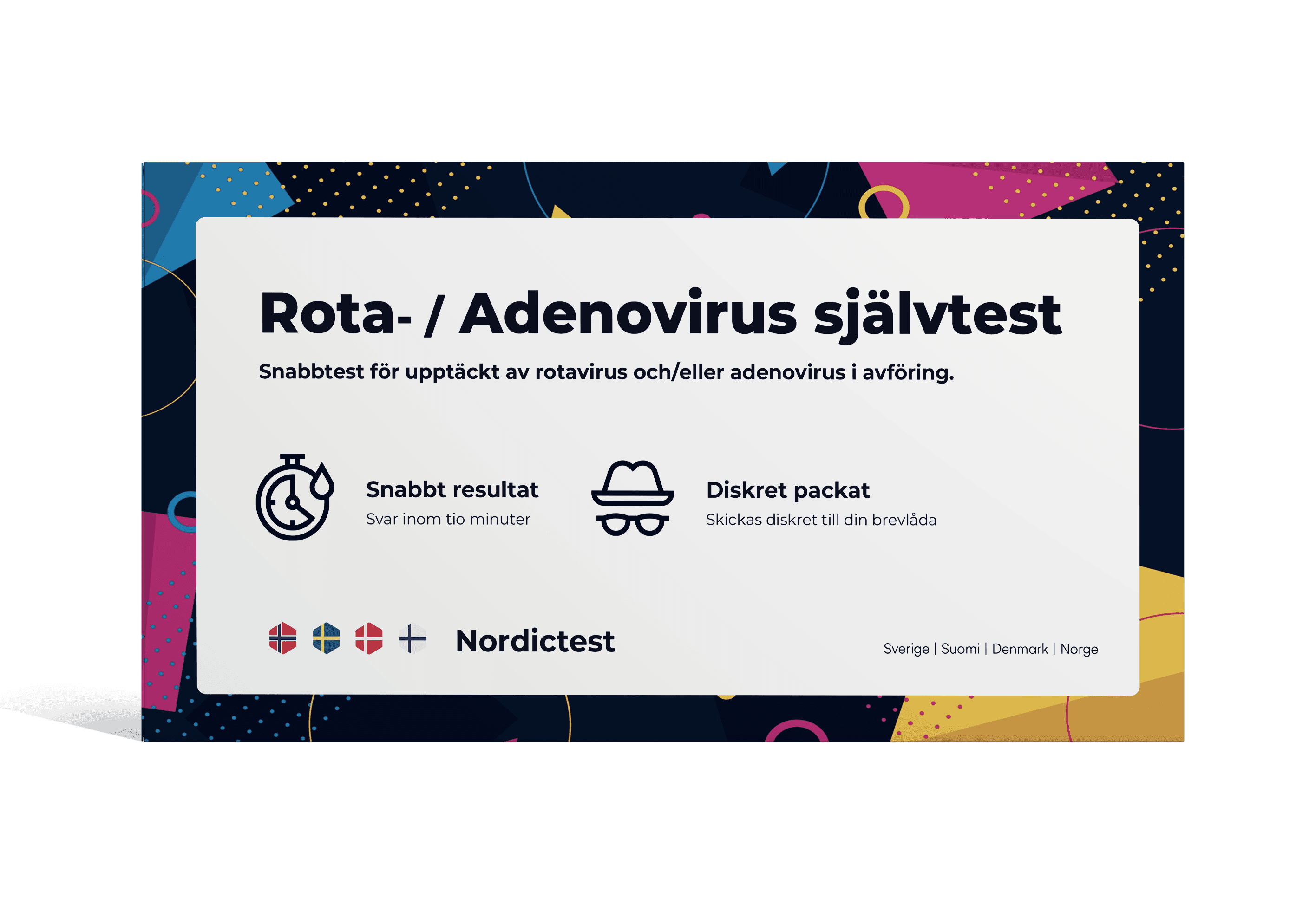Autotest per Rotavirus/Adenovirus