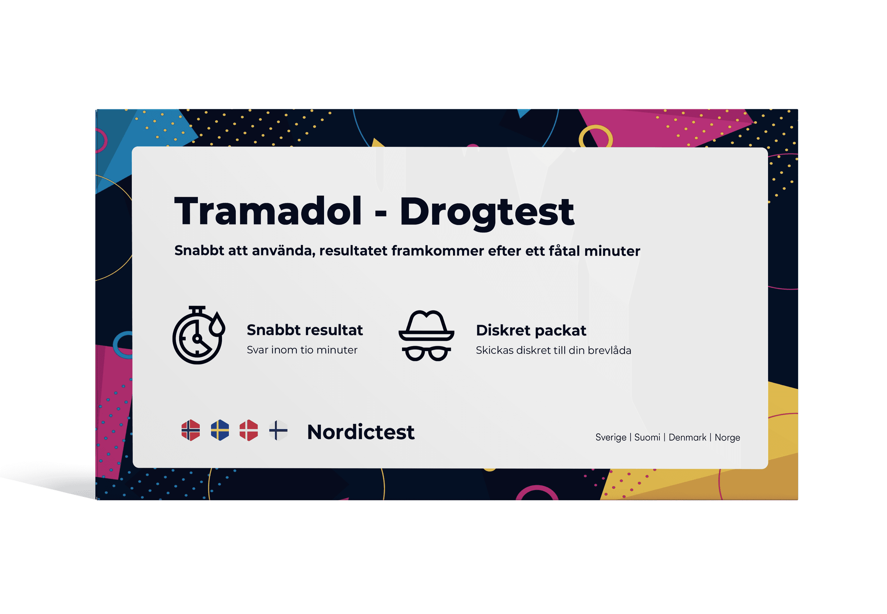 Test per Droghe per Uso Personale - Facile da Usare e con Marchio CE (Tramadolo)