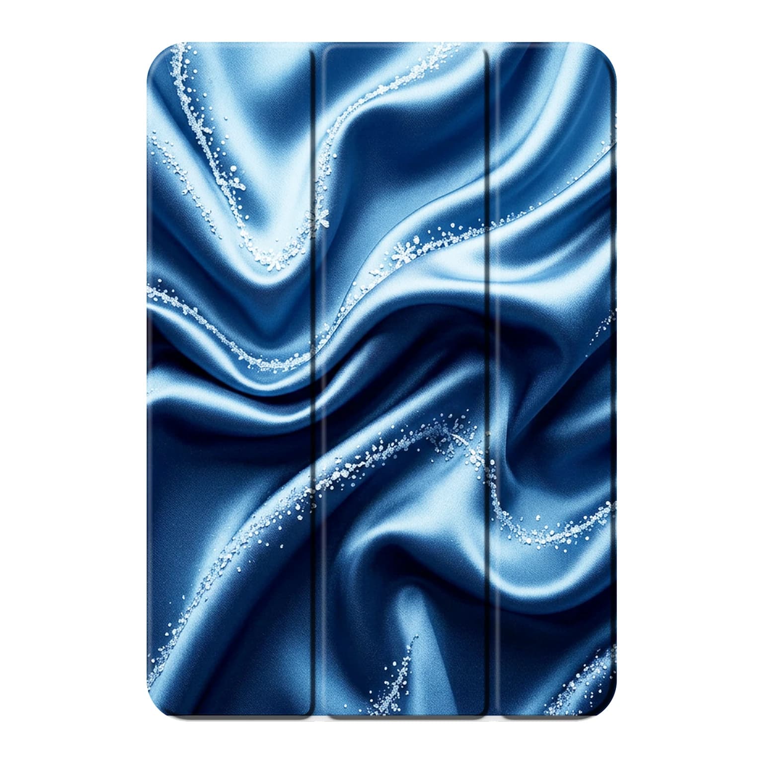 Smart Folio-fodral för iPad mini 2021 - Blue Frost Bead Crests
