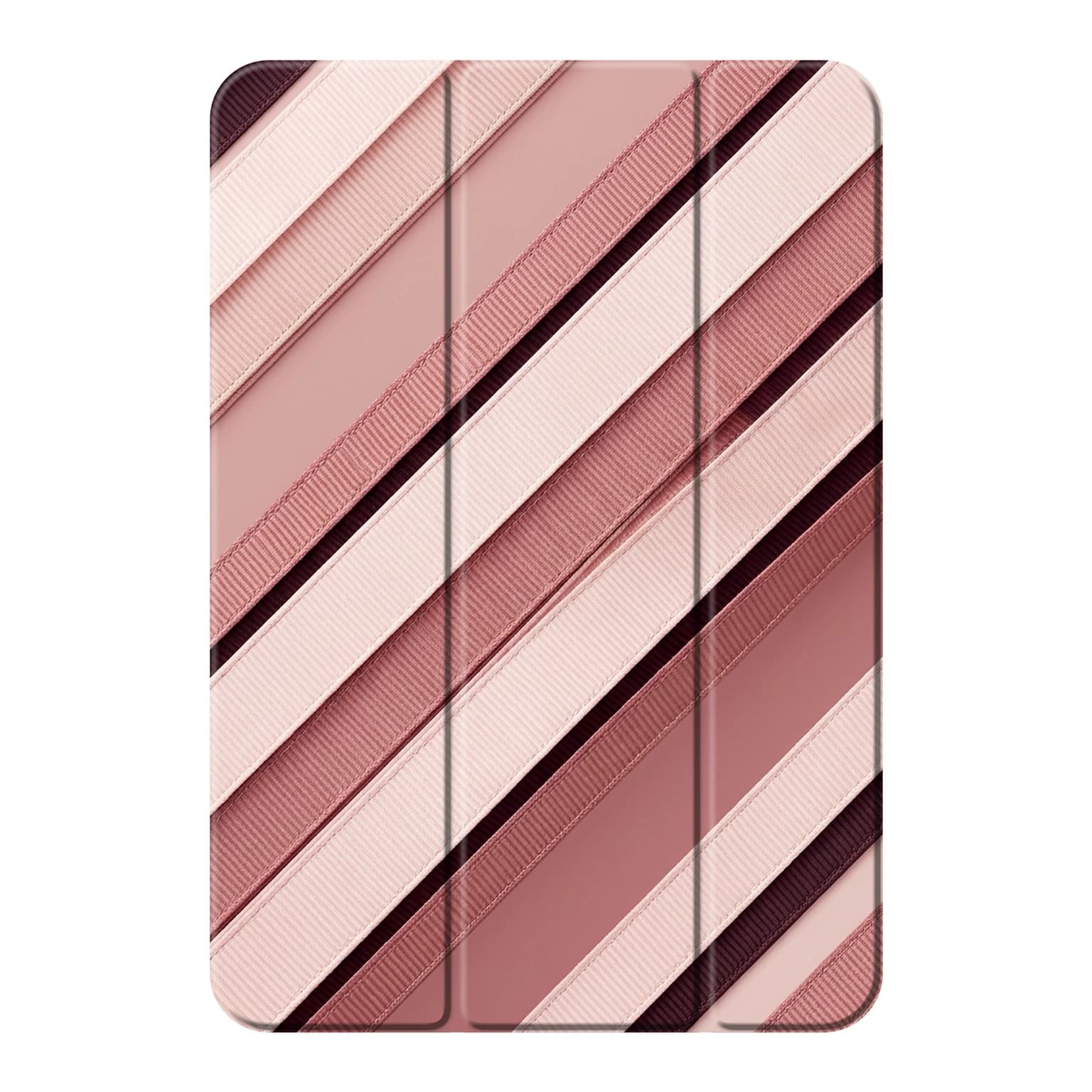 Smart Folio-fodral för iPad mini 2021 - Blush Pink Grosgrain Straps