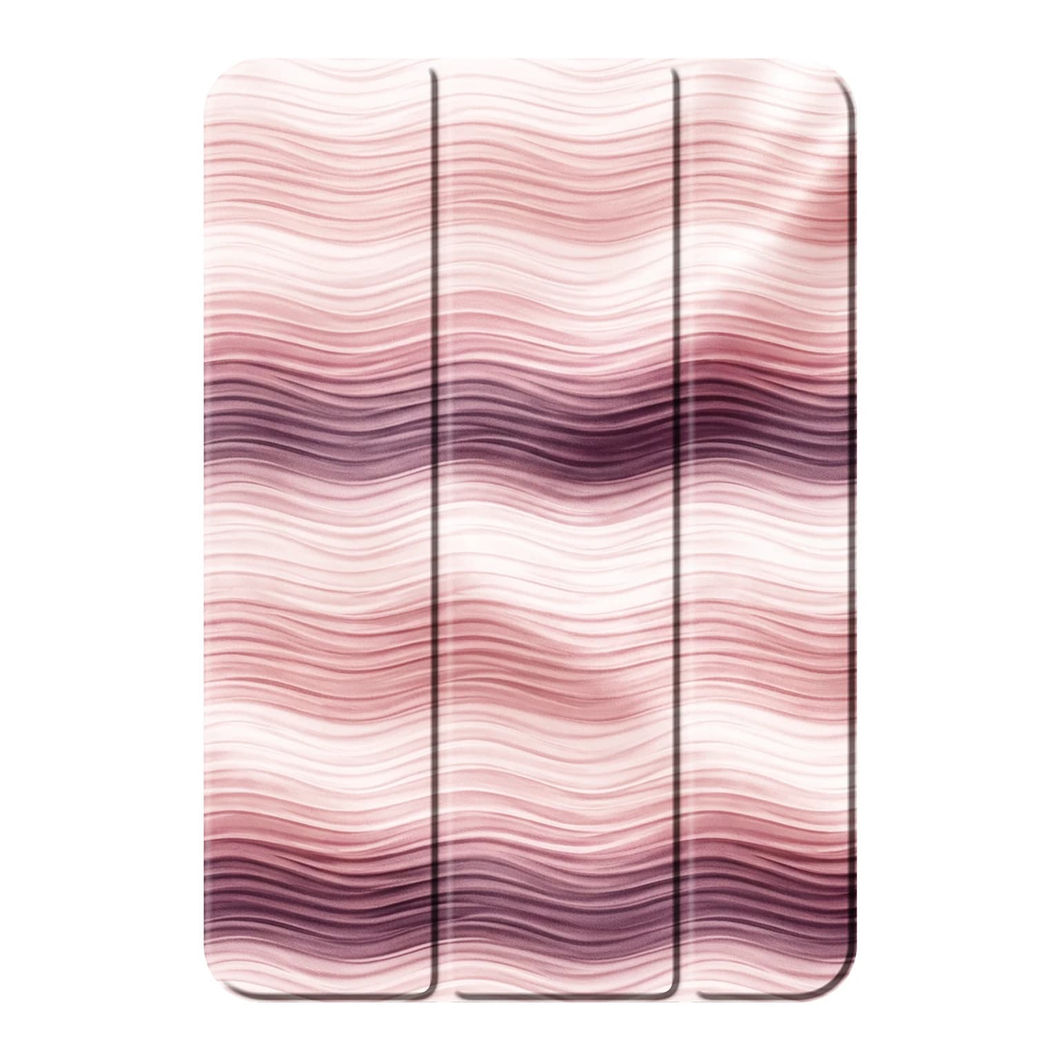 Smart Folio-fodral för iPad mini 2021 - Blush Pink Satin Rills