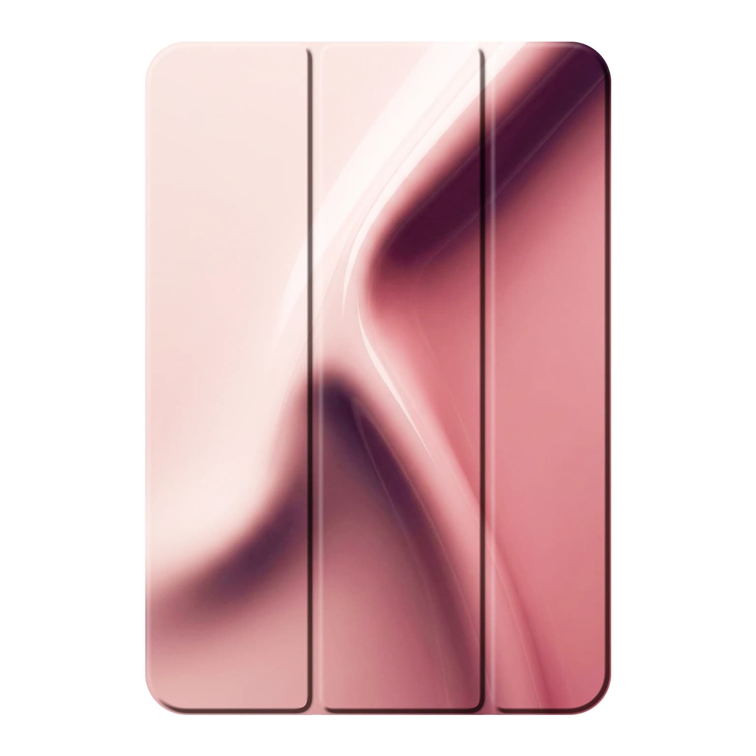 Smart Folio-fodral för iPad mini 2021 - Blush Pink Lacquer Fold