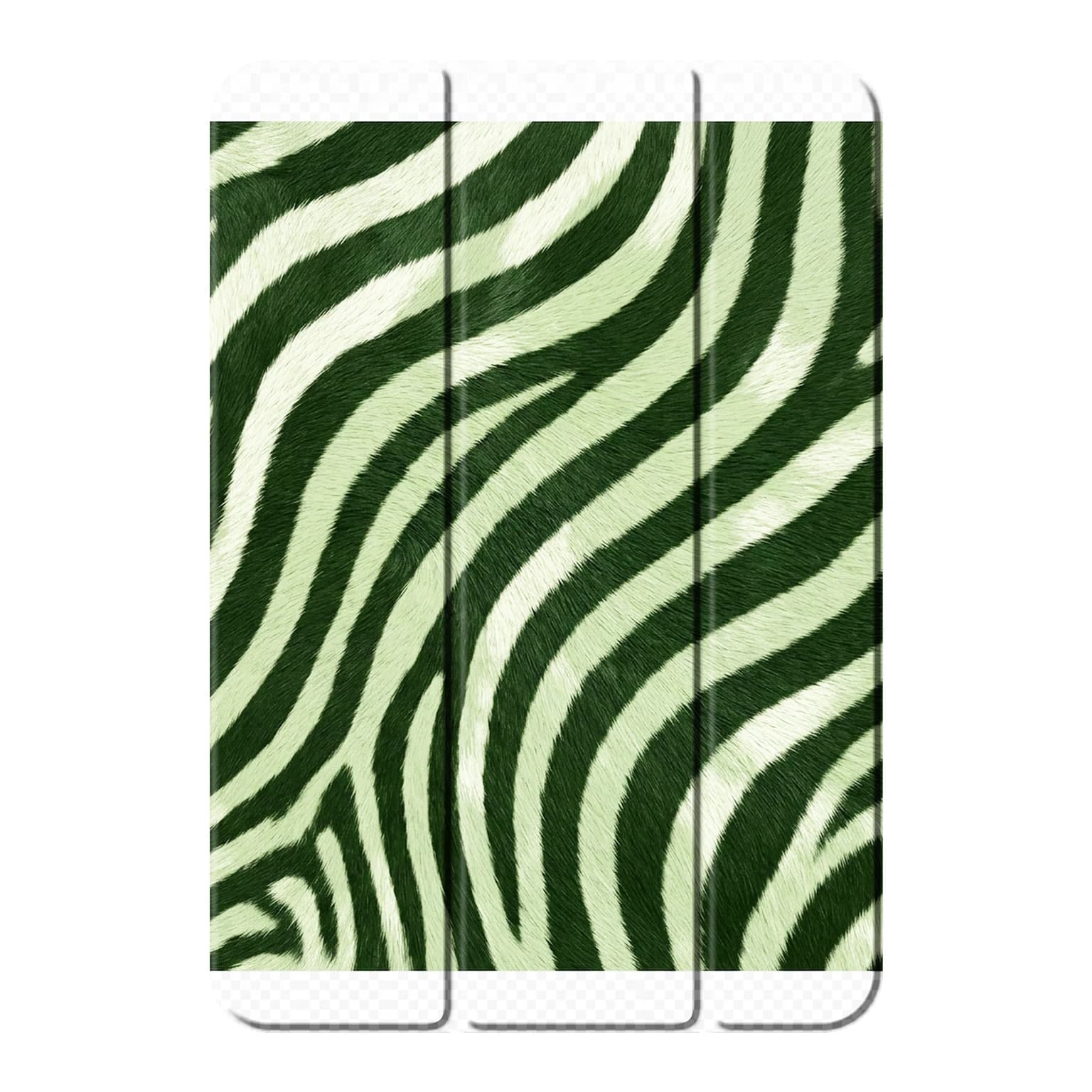 Green zebra case iPad Smart cases — Smart case Apple iPad mini 2021