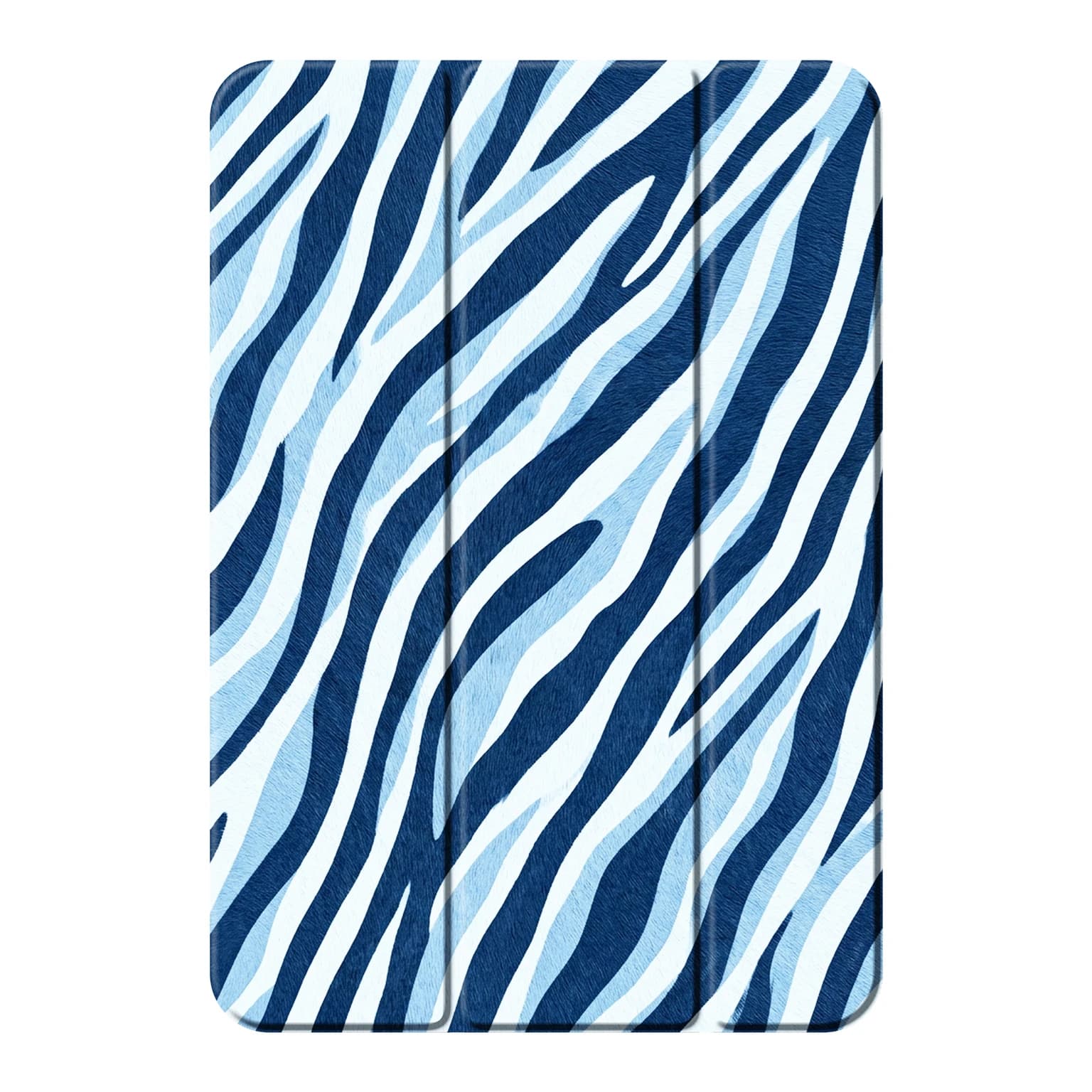 Blue zebra case iPad Smart cases — Smart case Apple iPad mini 2021