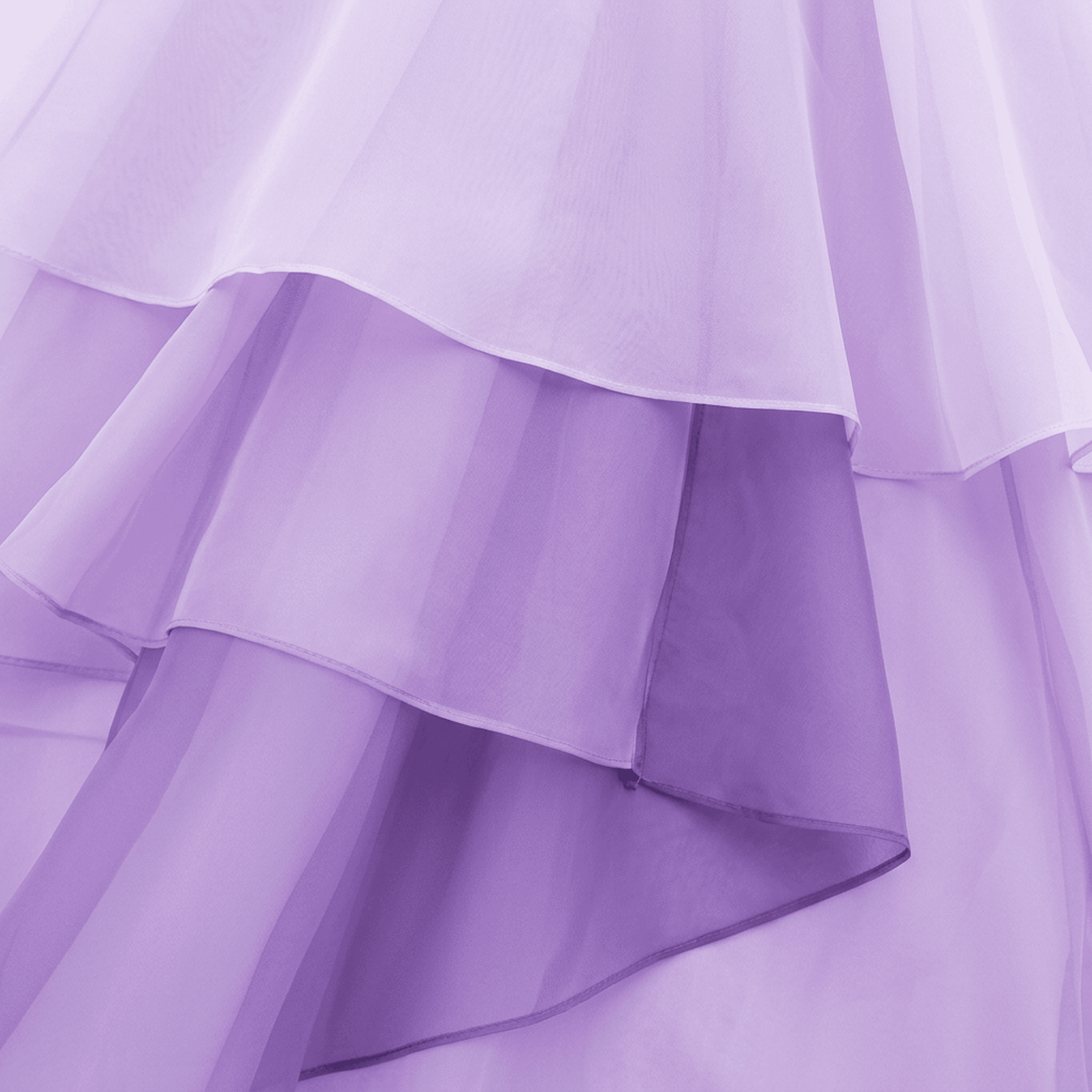 Lavender Organza Tiers case — AirTag Holder
