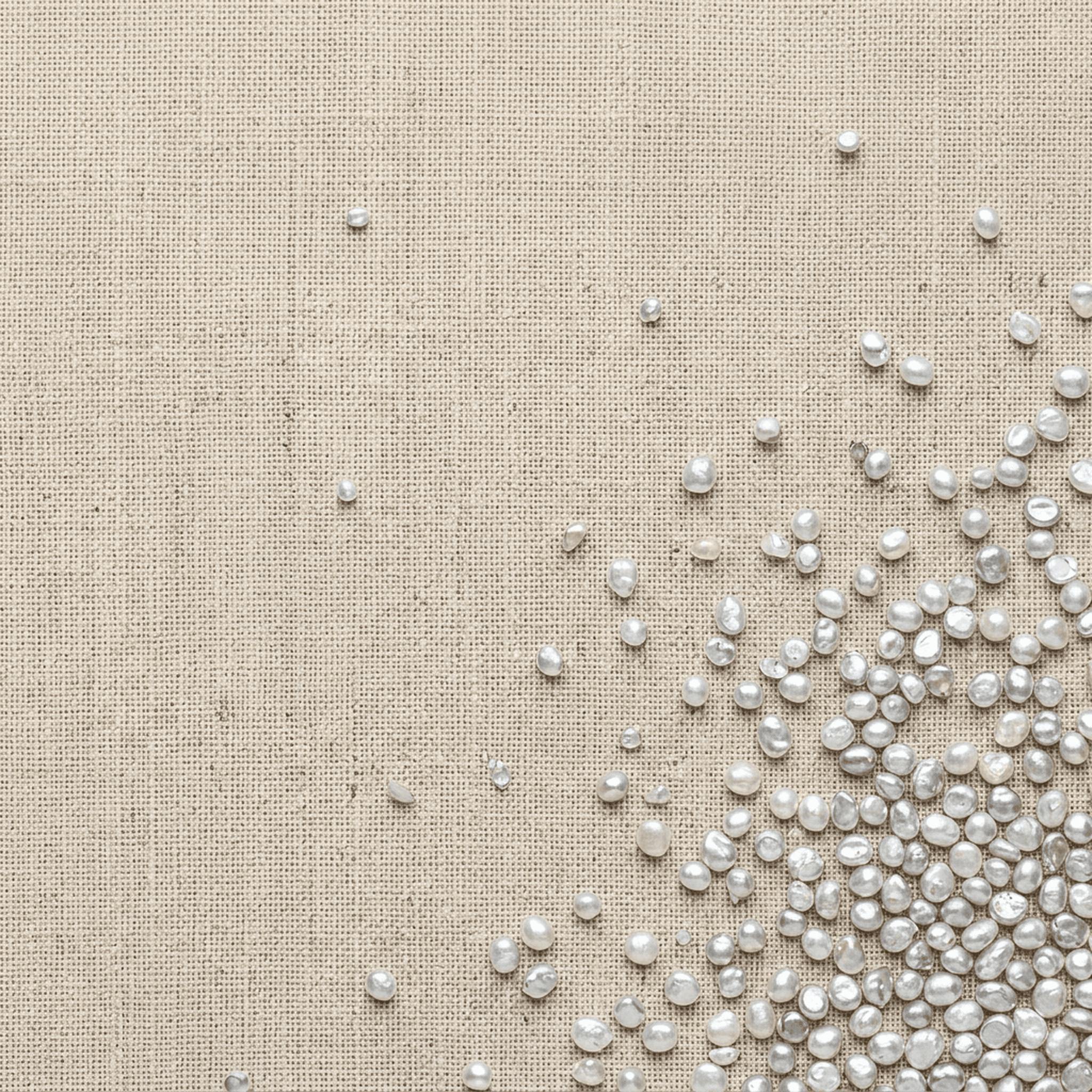 Keshi Scatter on Linen case — AirTag Holder