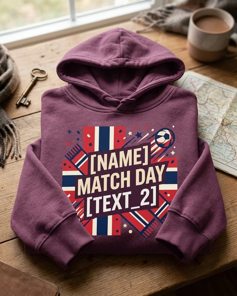 Norway Match Day Colors Classic Unisex Pullover Hoodie