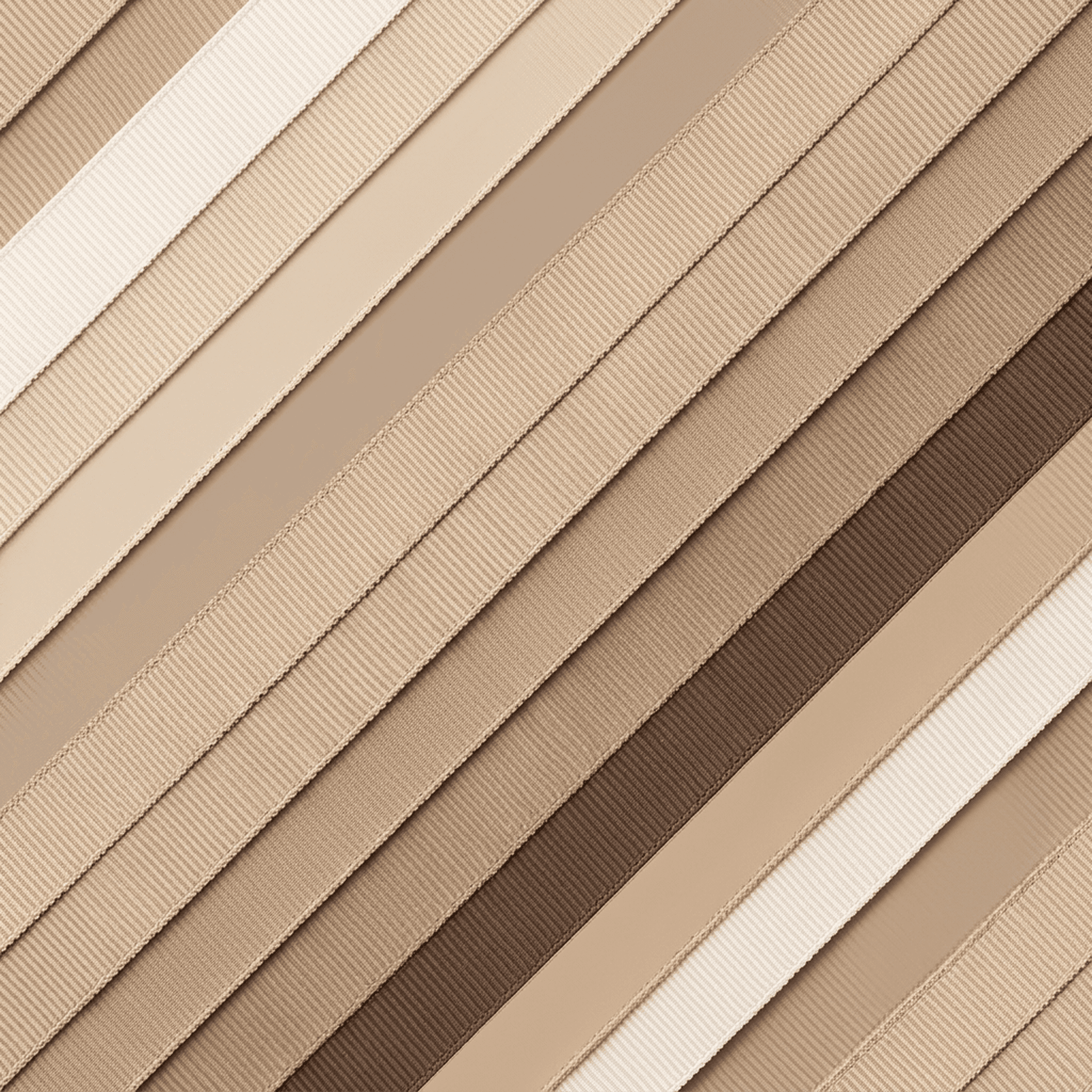 Beige Grosgrain Straps case — AirTag Holder