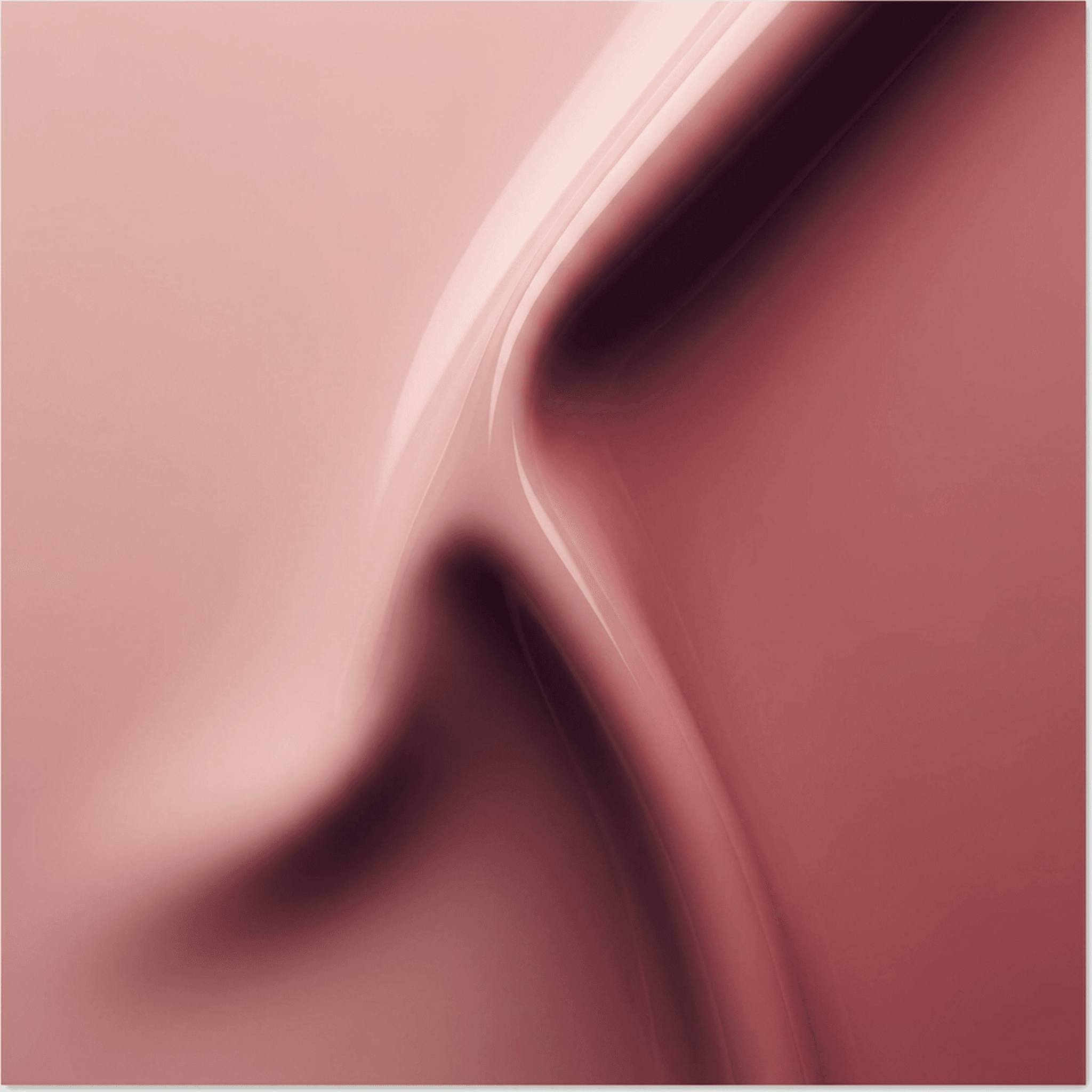 Blush Pink Lacquer Fold case — AirTag Holder
