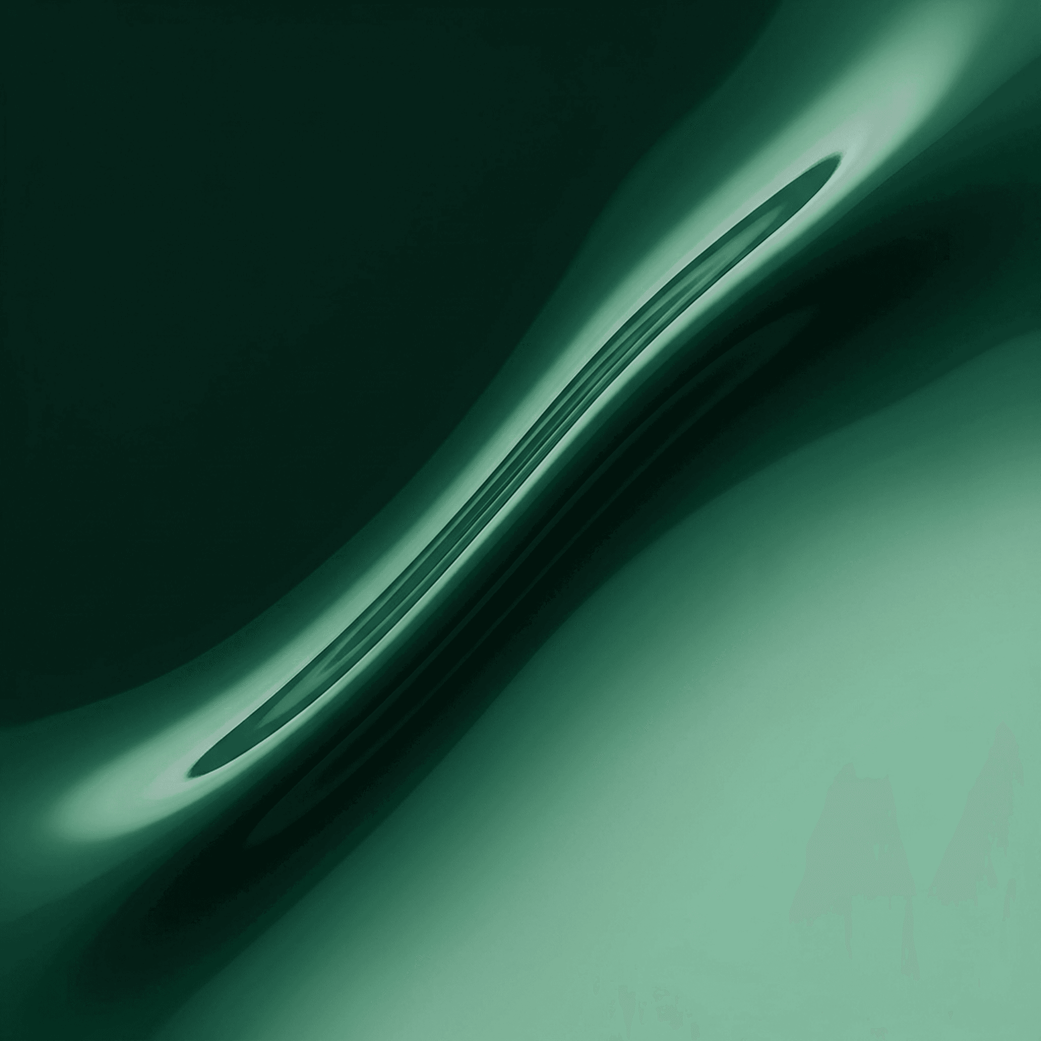 Emerald Lacquer Fold case — AirTag Holder