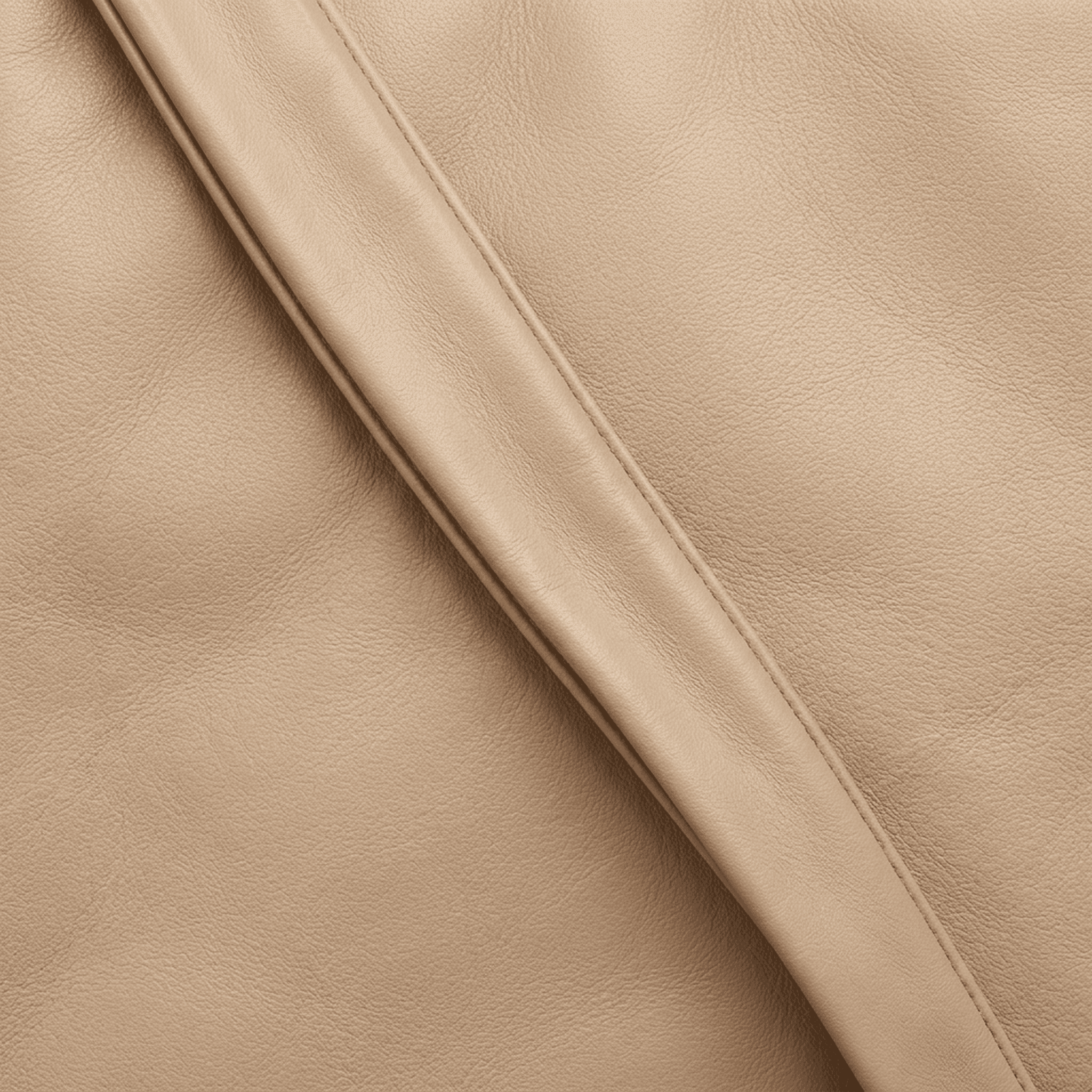Beige Leather Strap case — AirTag Holder