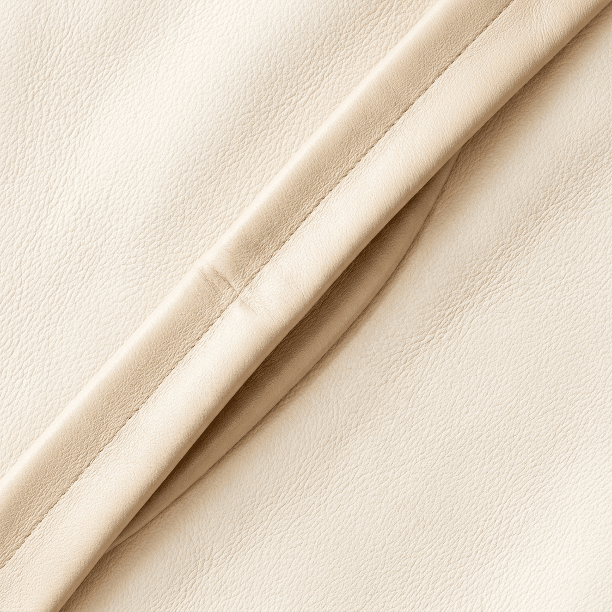 Ivory Leather Strap case — AirTag Holder