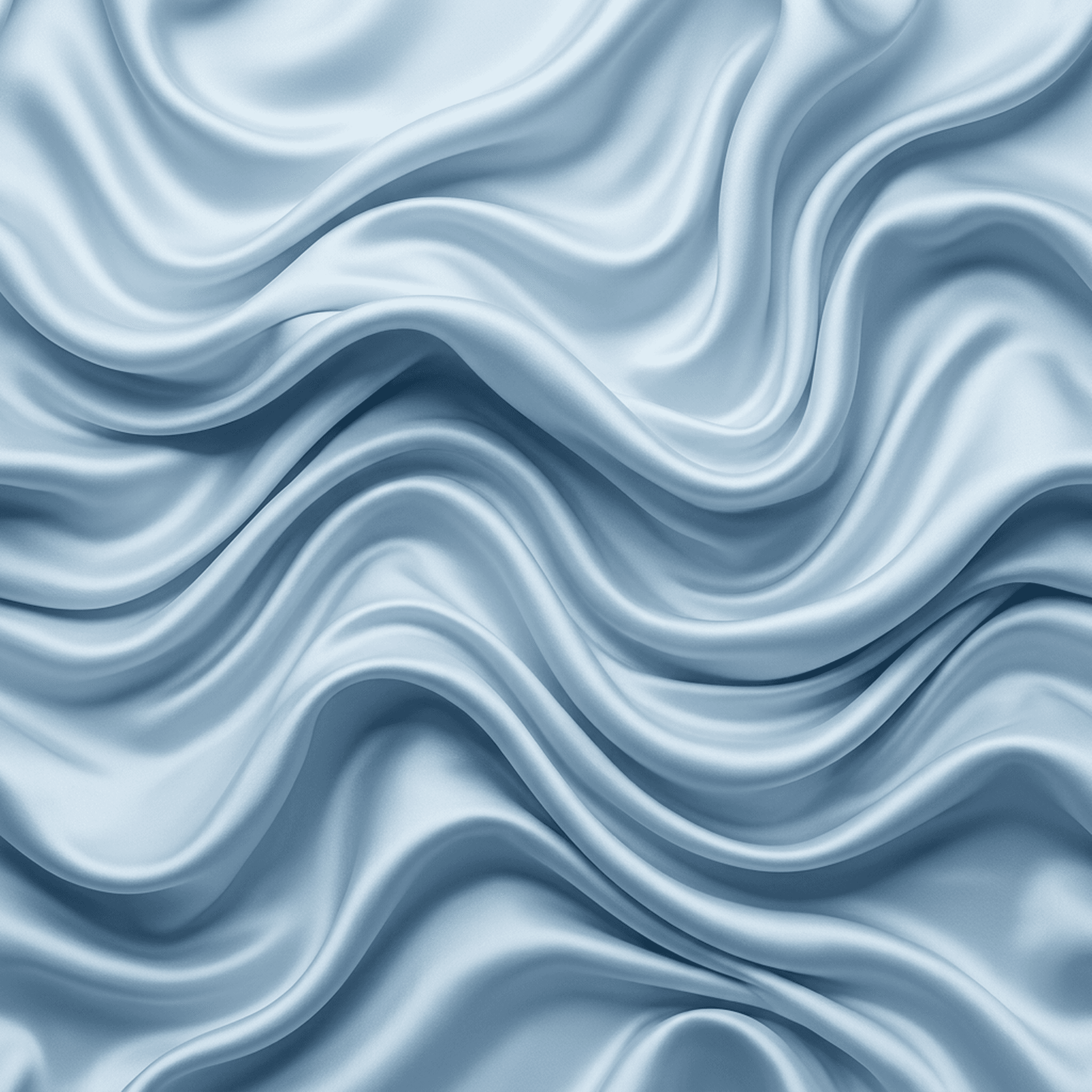 Arctic Ice Silk Waves case — AirTag Holder