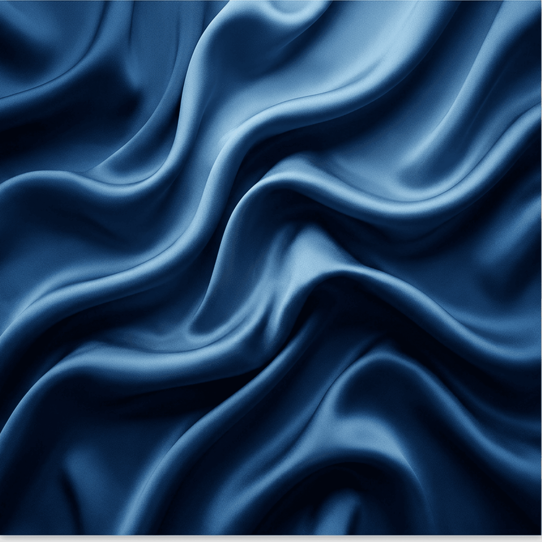 Blue Silk Waves case — AirTag Holder
