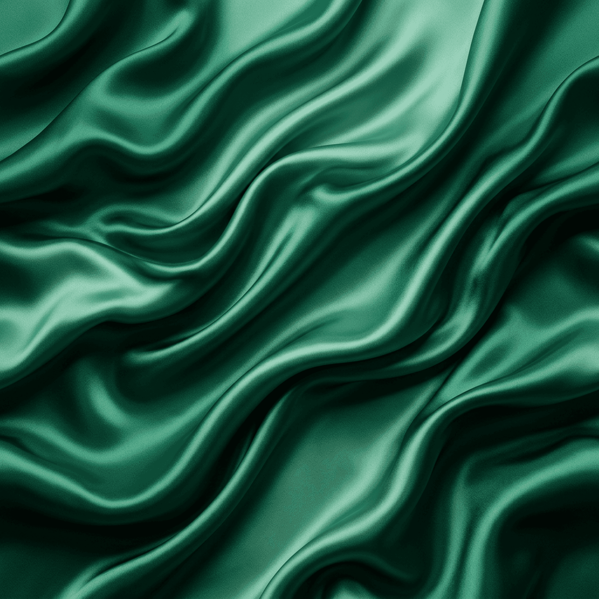 Emerald Silk Waves case — AirTag Holder