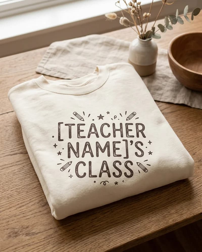 Personalized Teacher Name Personalized Sweatshirt