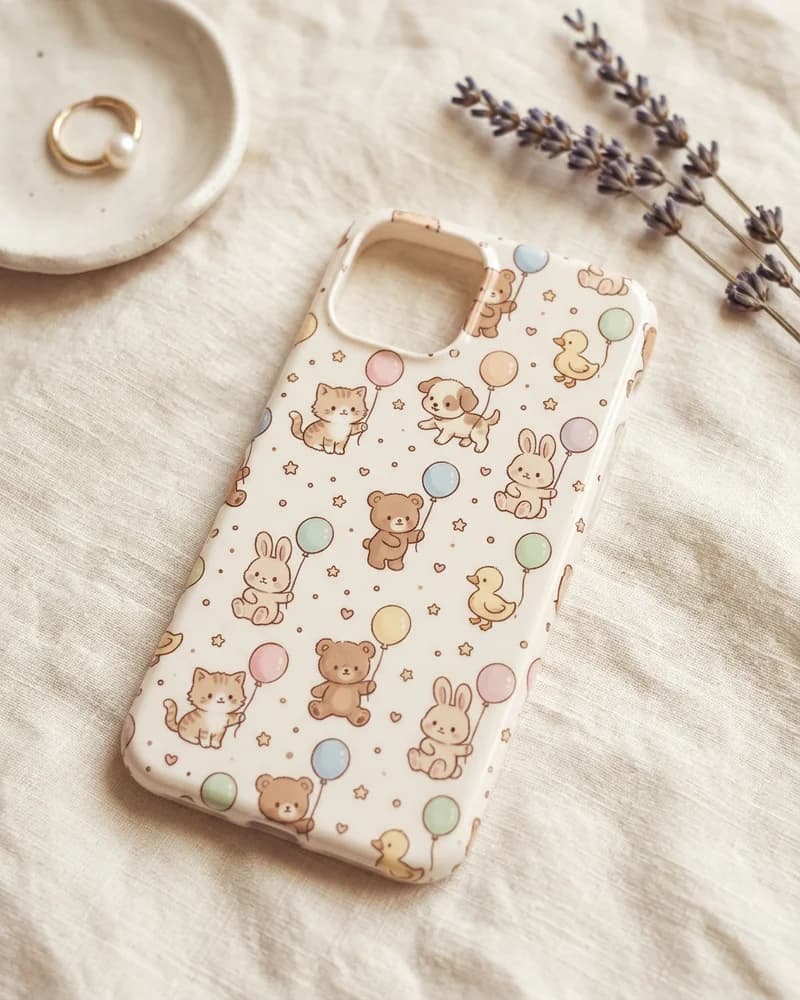 Baby animal balloon club case