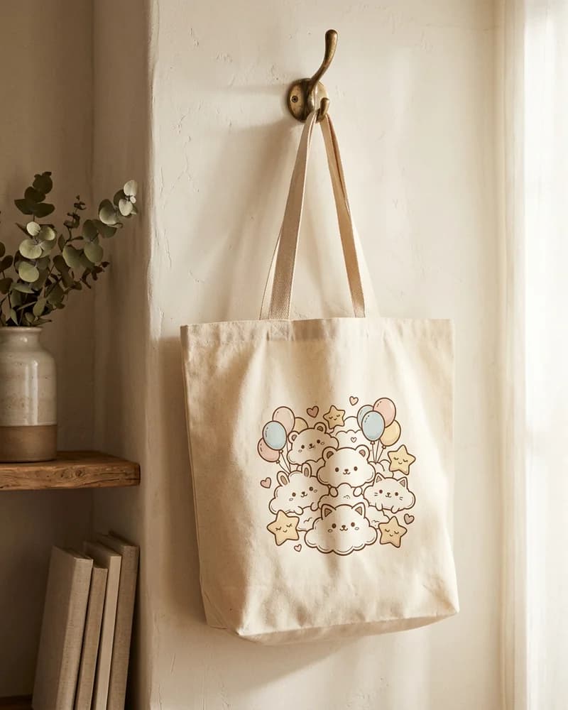 Little cloud club tote