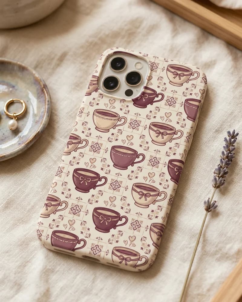 Cosy teacups case