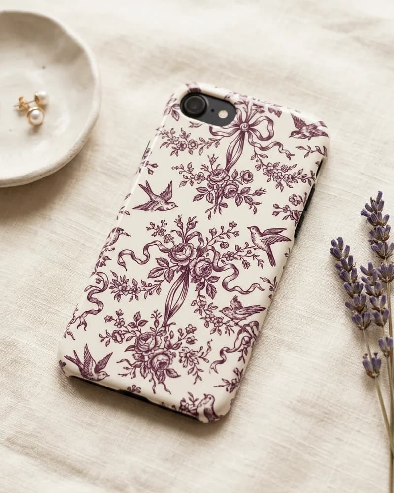 Monochrome toile case