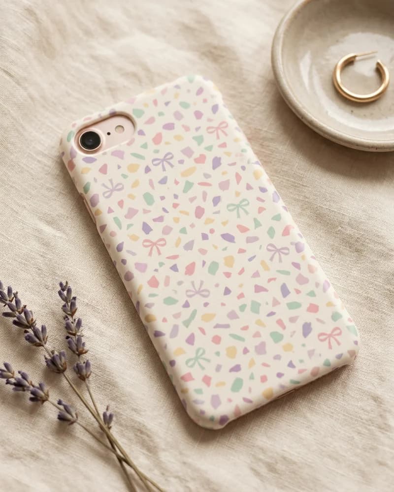 Terrazzo petals case