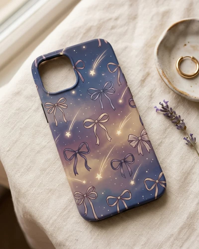 Wishing star bows case