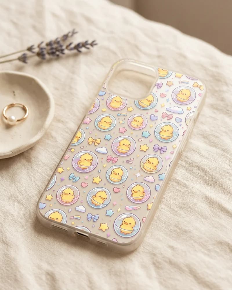 Capsule toy duckling case