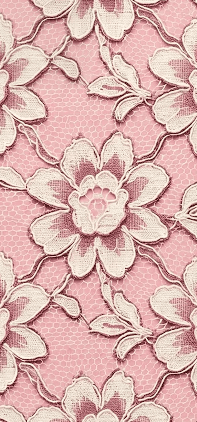 Rose lace case