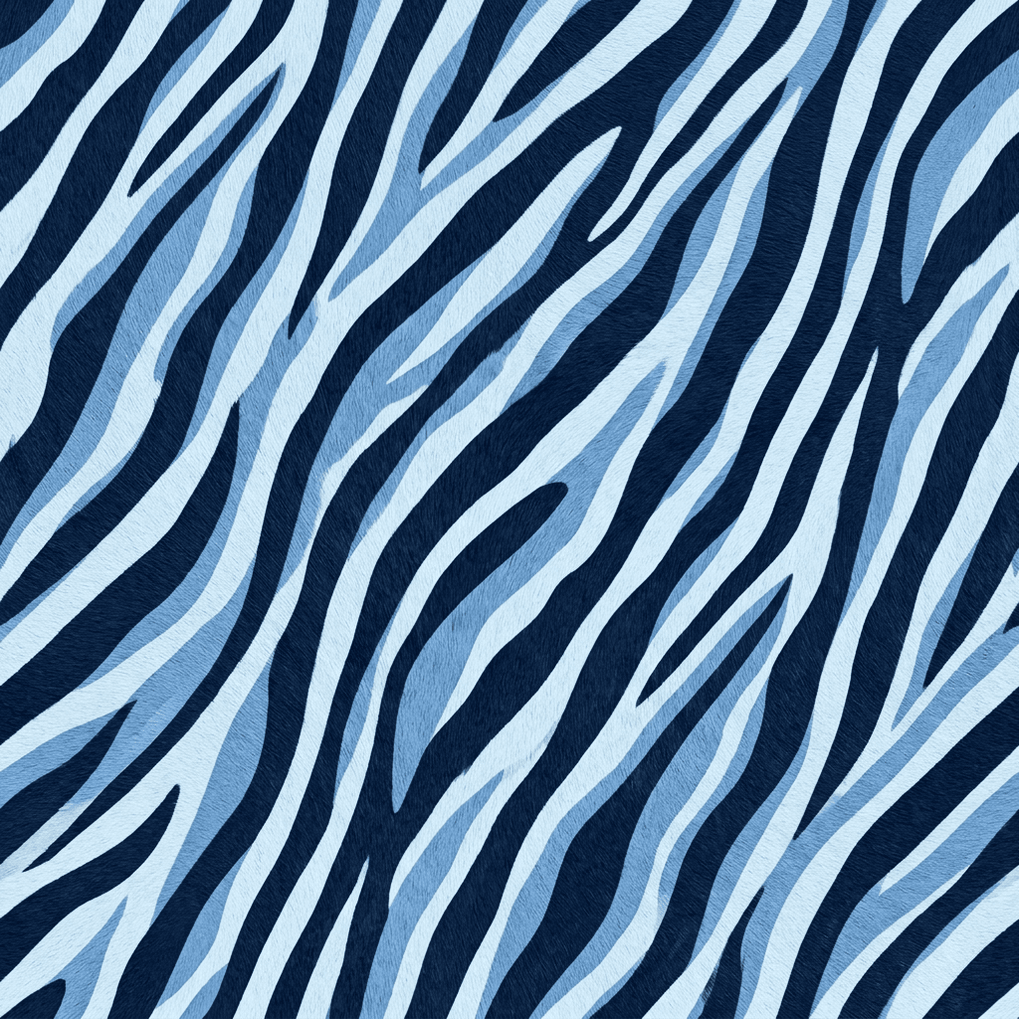 Blue zebra case iPad Smart cases — Smart case Apple iPad mini 2021