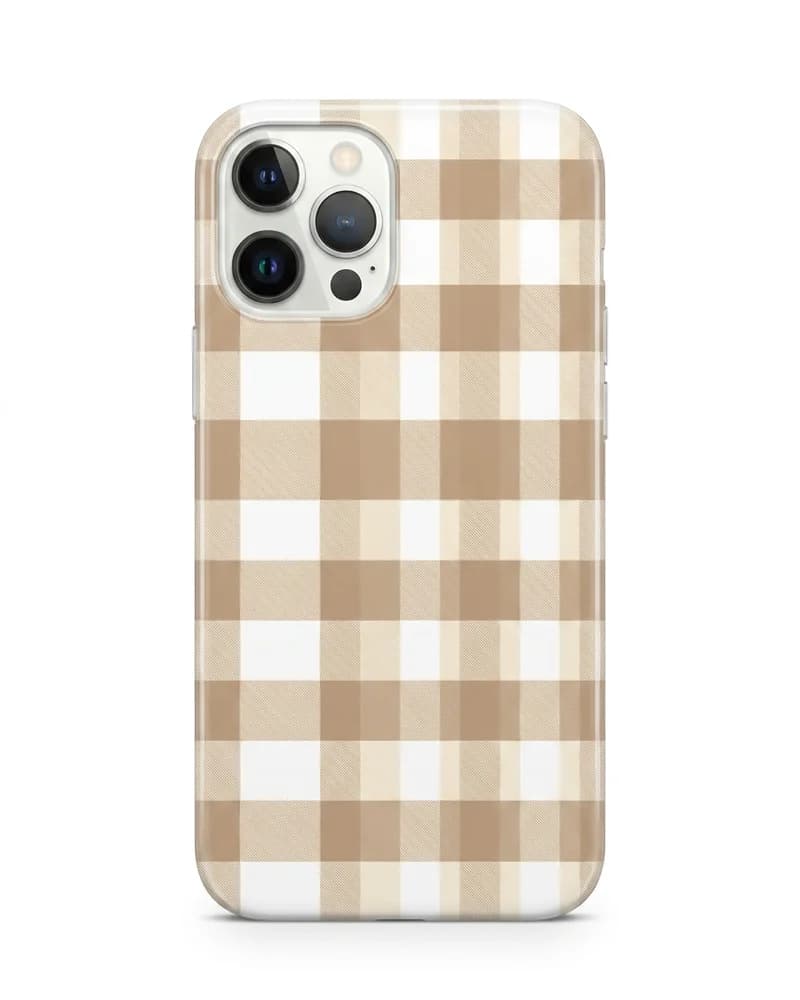 Cream check case