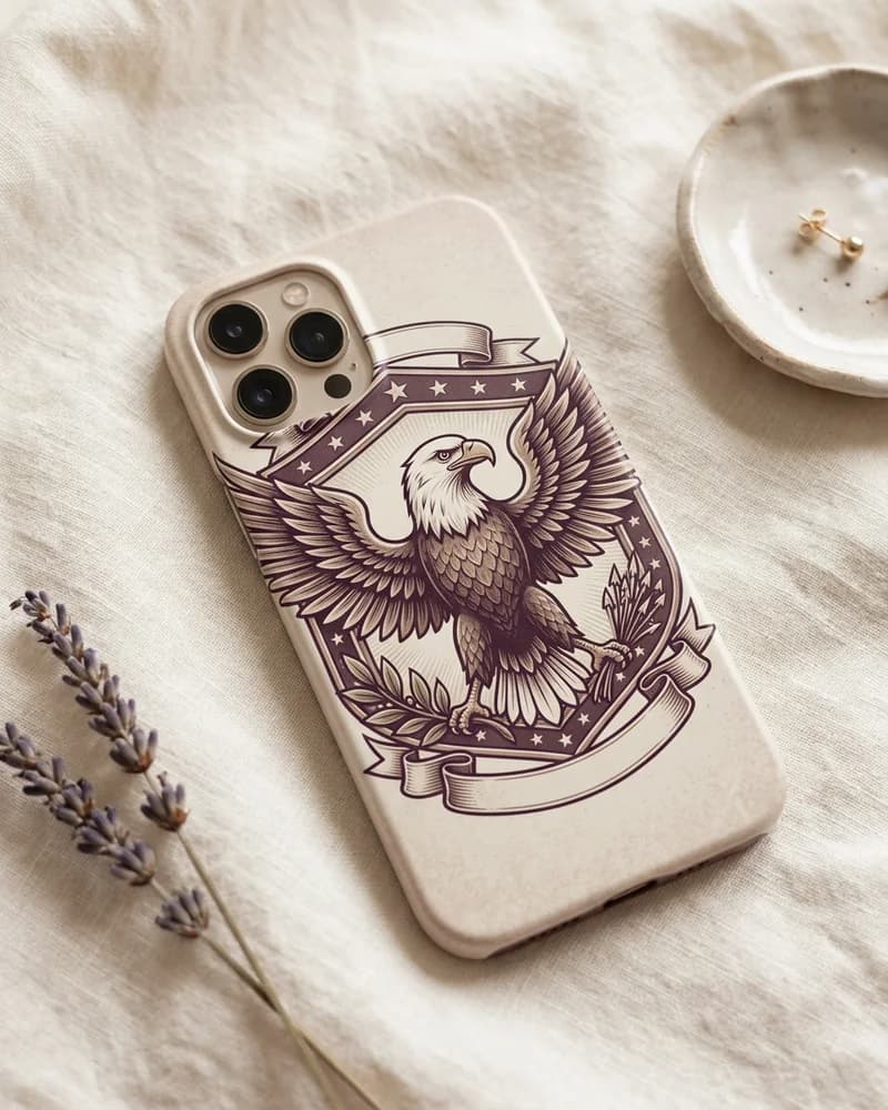 USA 250 Eagle Badge Phone Case Flexi case (iPhone)