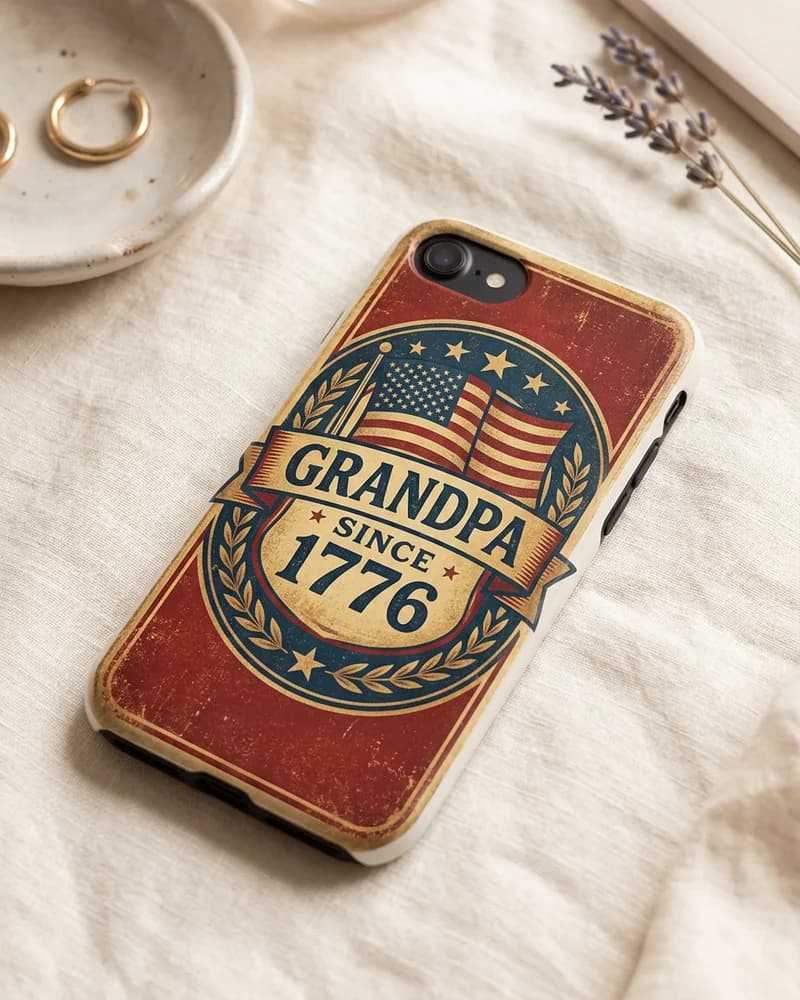 USA 250 Grandpa Since 1776 Phone Case Flexi case (iPhone)
