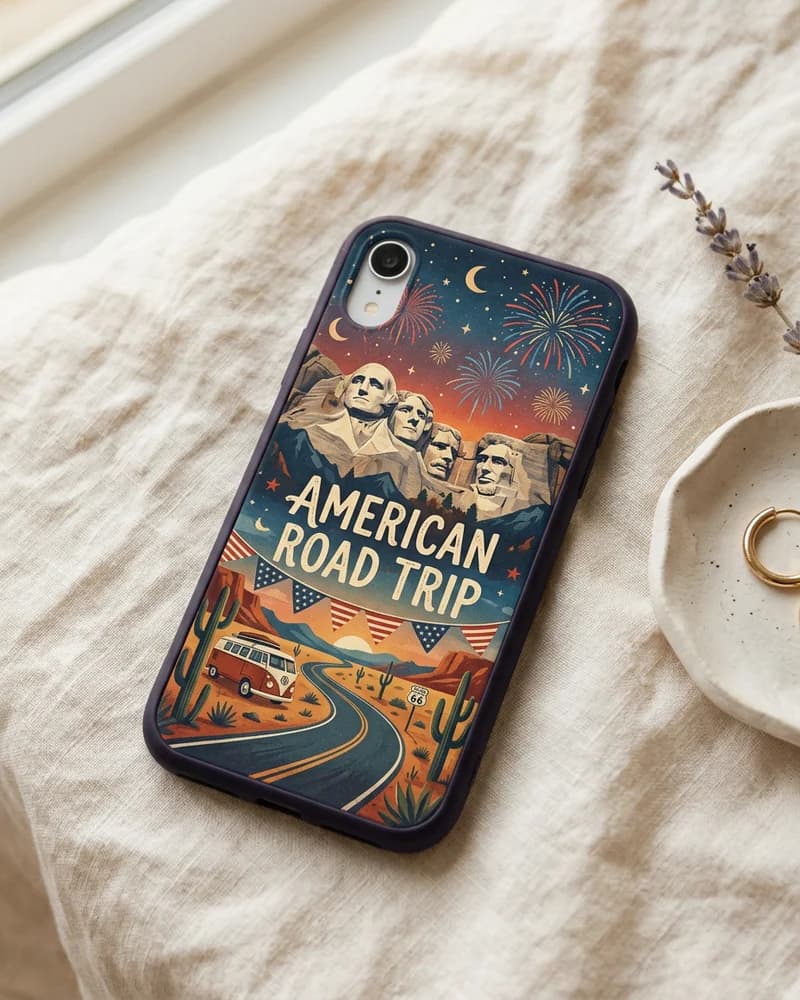 USA 250 Monument Road Trip Phone Case Flexi case (iPhone)