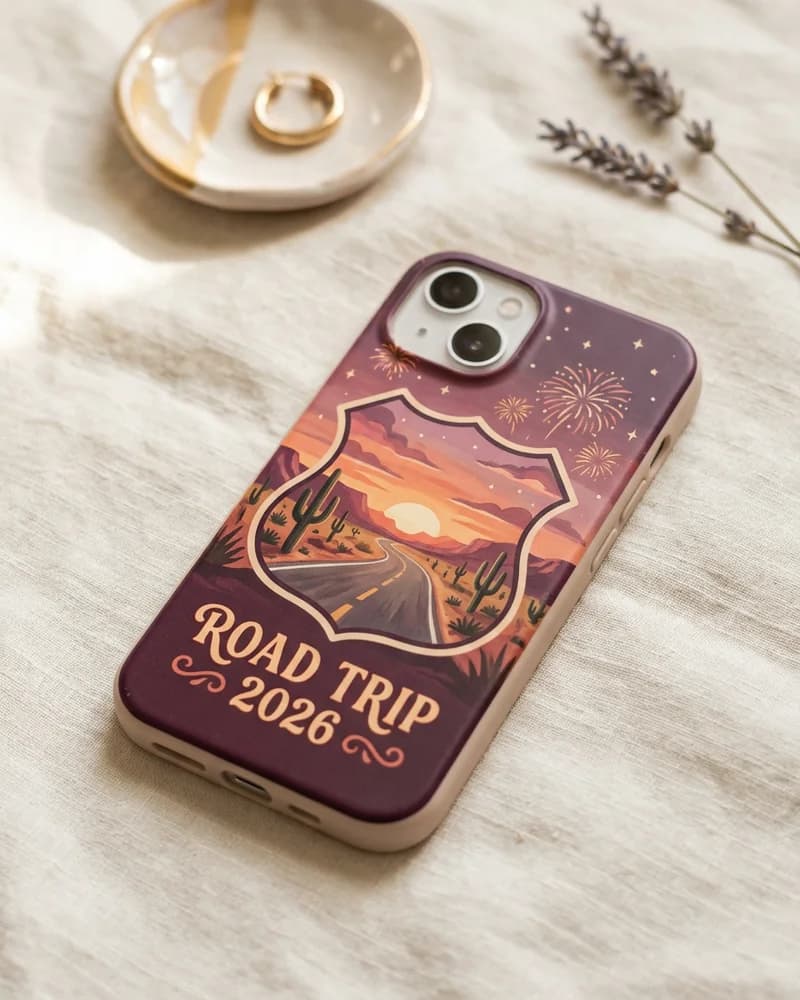 USA 250 Route 66 Road Trip Phone Case Flexi case (iPhone)