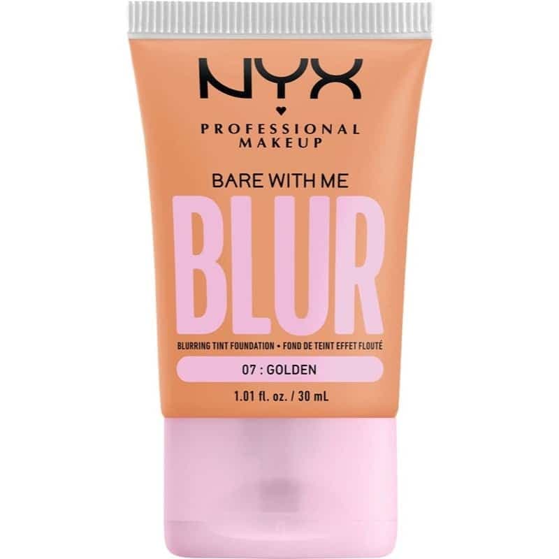 NYX PROF. MAKEUP Bare With Me Blur Tint Foundation 30ml 07 Golden