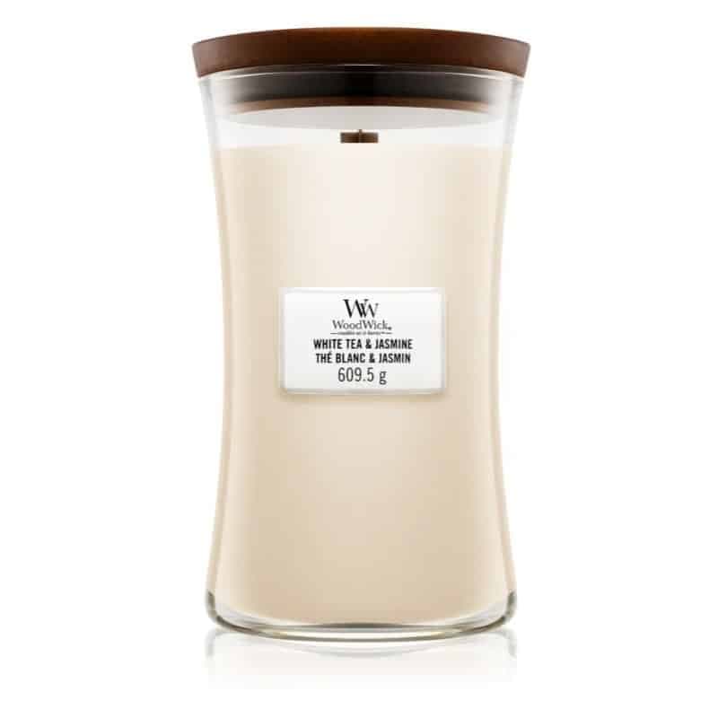 WoodWick Large - White Tea & Jasmine