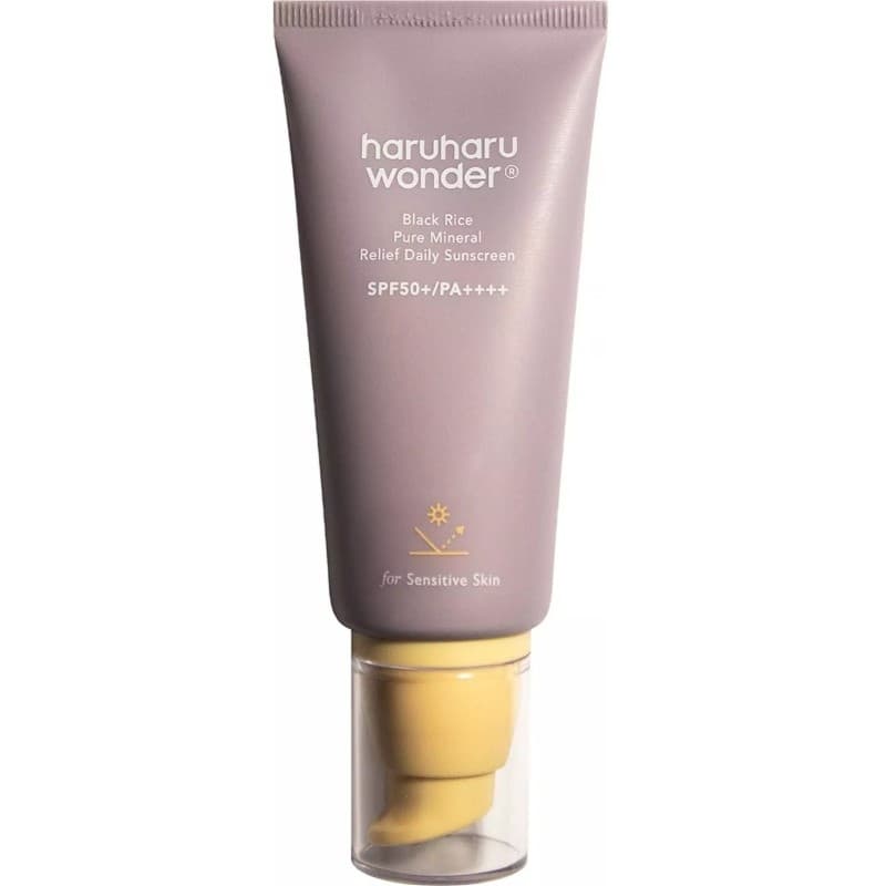 haruharu wonder Black Rice Pure Mineral Relief Daily Sunscreen SPF 50+/PA++++ 50ml